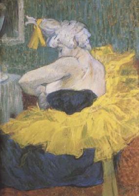 The Clowness Cha-U-Kao (mk09), Henri de toulouse-lautrec